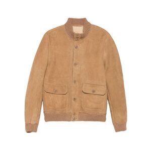 Santoro Neutrals Jackets - Leather Jackets Men